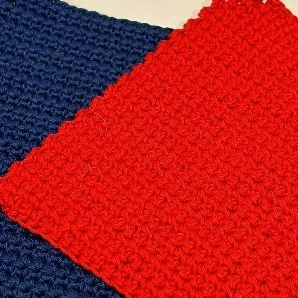 Hand Crocheted Washcloth/Dishcloth - Set of 2